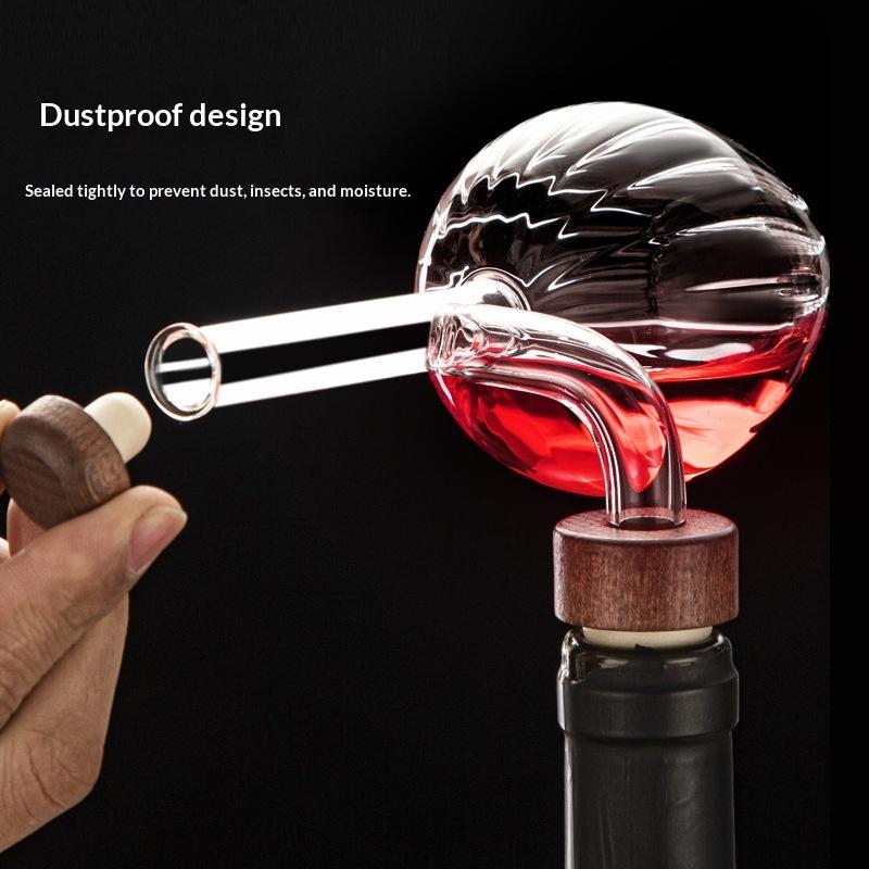 Rotwein-Aerator Transparenter  – Wine Aerator Pour Bewertung und Preis