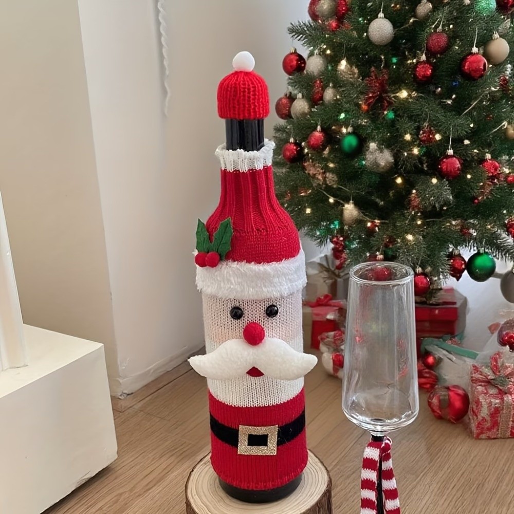 Gestrickte Weinflaschenhülle E – Wine Beer Hat Bewertung und Preis