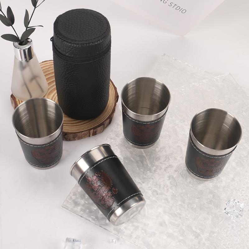 4-teiliges Set Outdoor-Reisebe – Whisky Beer And Wine Bewertung und Preis