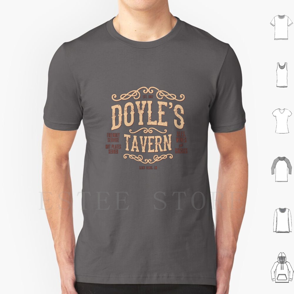 Doyle's Tavern T-Shirt Druck B – Whisky Beer And Wine Bewertung und Preis