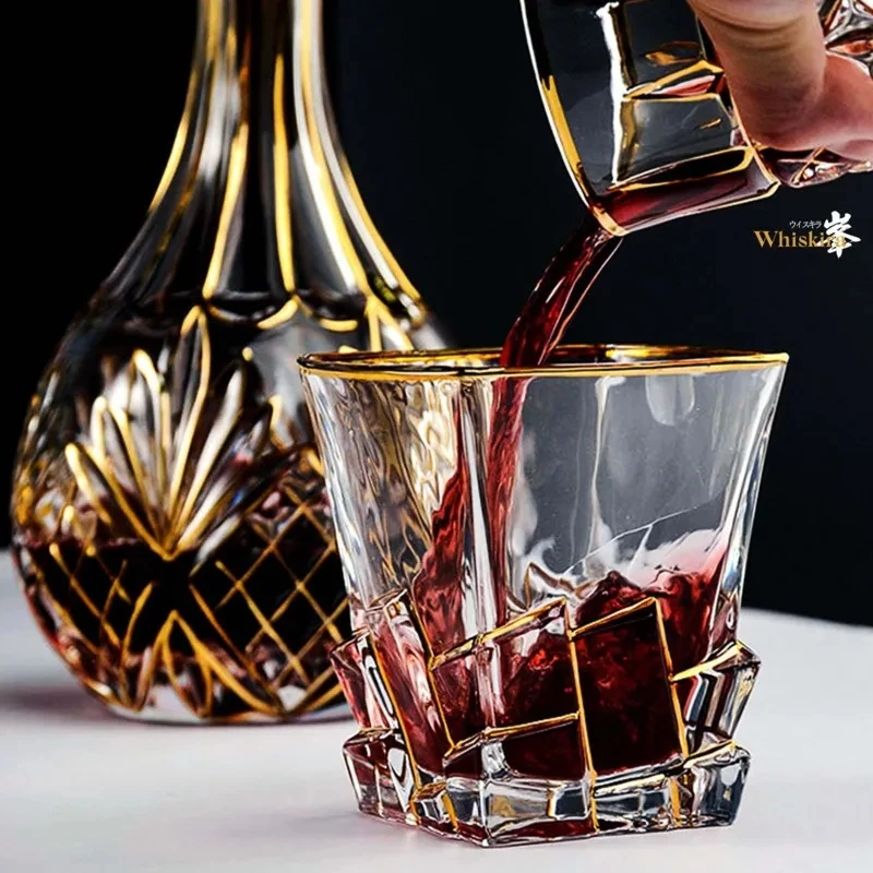 Whiskey-Gläser-Set mit Goldlin – Whisky Beer And Wine Bewertung und Preis